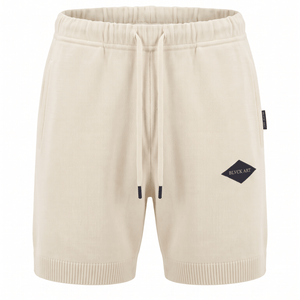 knitted shorts - Inganni beige - BLVCK ART