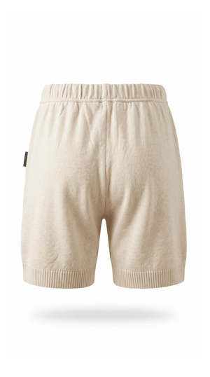 knitted shorts - Inganni beige - BLVCK ART