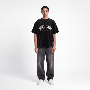 T-SHIRT LABONDER BLACK - BLVCK ART