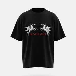 T-SHIRT LABONDER BLACK - BLVCK ART
