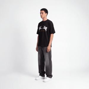 T-SHIRT LABONDER BLACK - BLVCK ART