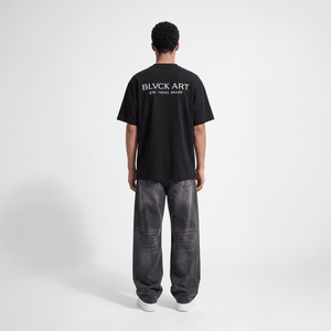 T-SHIRT LABONDER BLACK - BLVCK ART