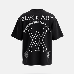 T-SHIRT LABONDER BLACK - BLVCK ART
