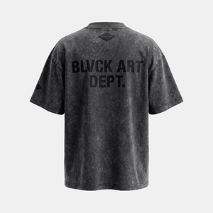 T-SHIRT SAINT DENIS BLACK - BLVCK ART