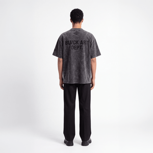 T-SHIRT SAINT DENIS BLACK - BLVCK ART