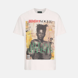 T-shirt - The King White - BLVCK ART